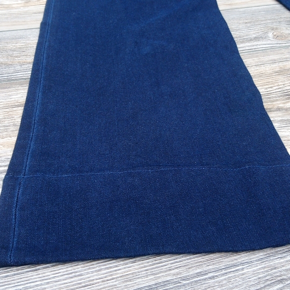 Denim 6 Dark Wash Blue Jean Denim Trouser Dress Pants - Picture 11 of 14